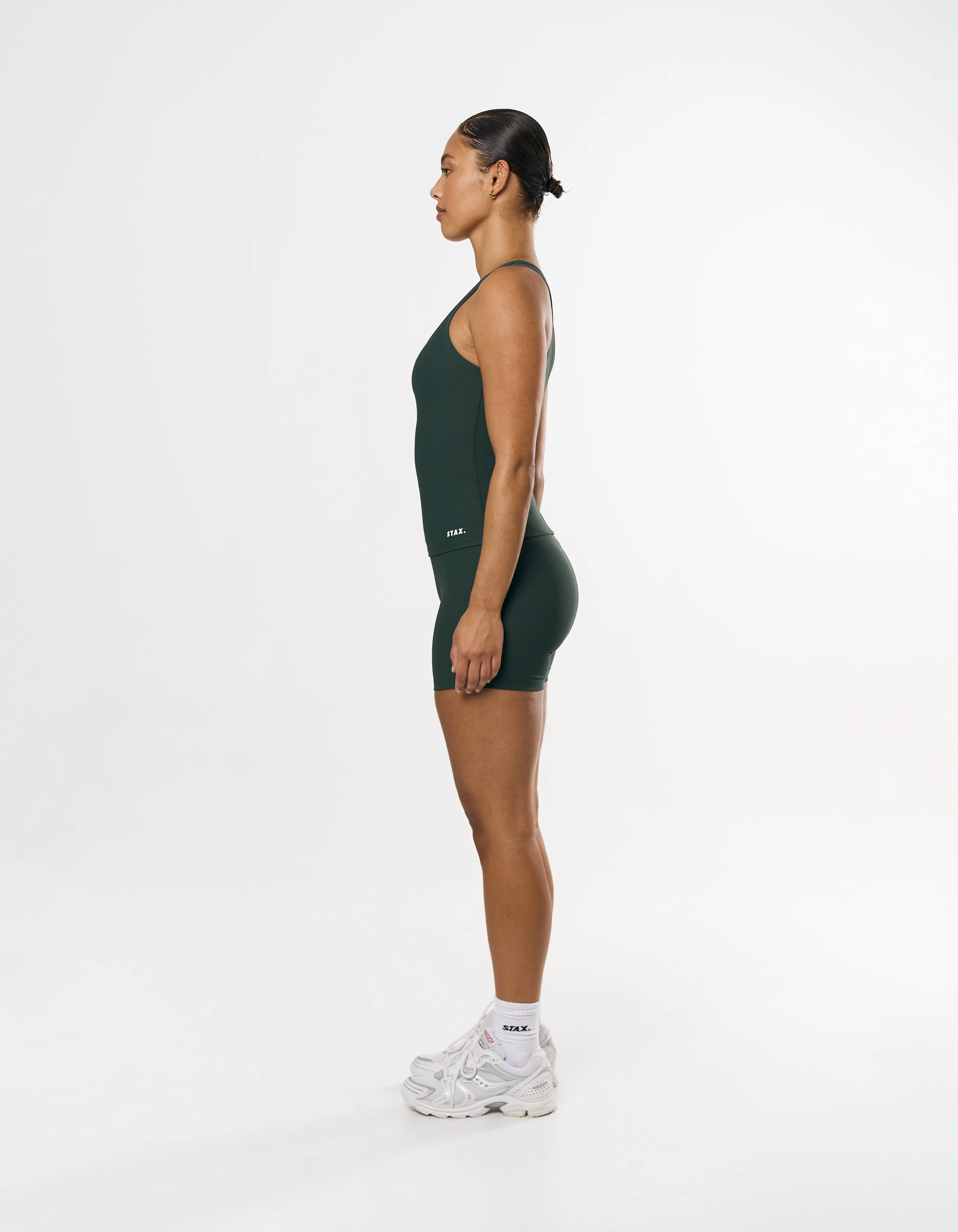 Active Rib Racer Singlet - Alpine