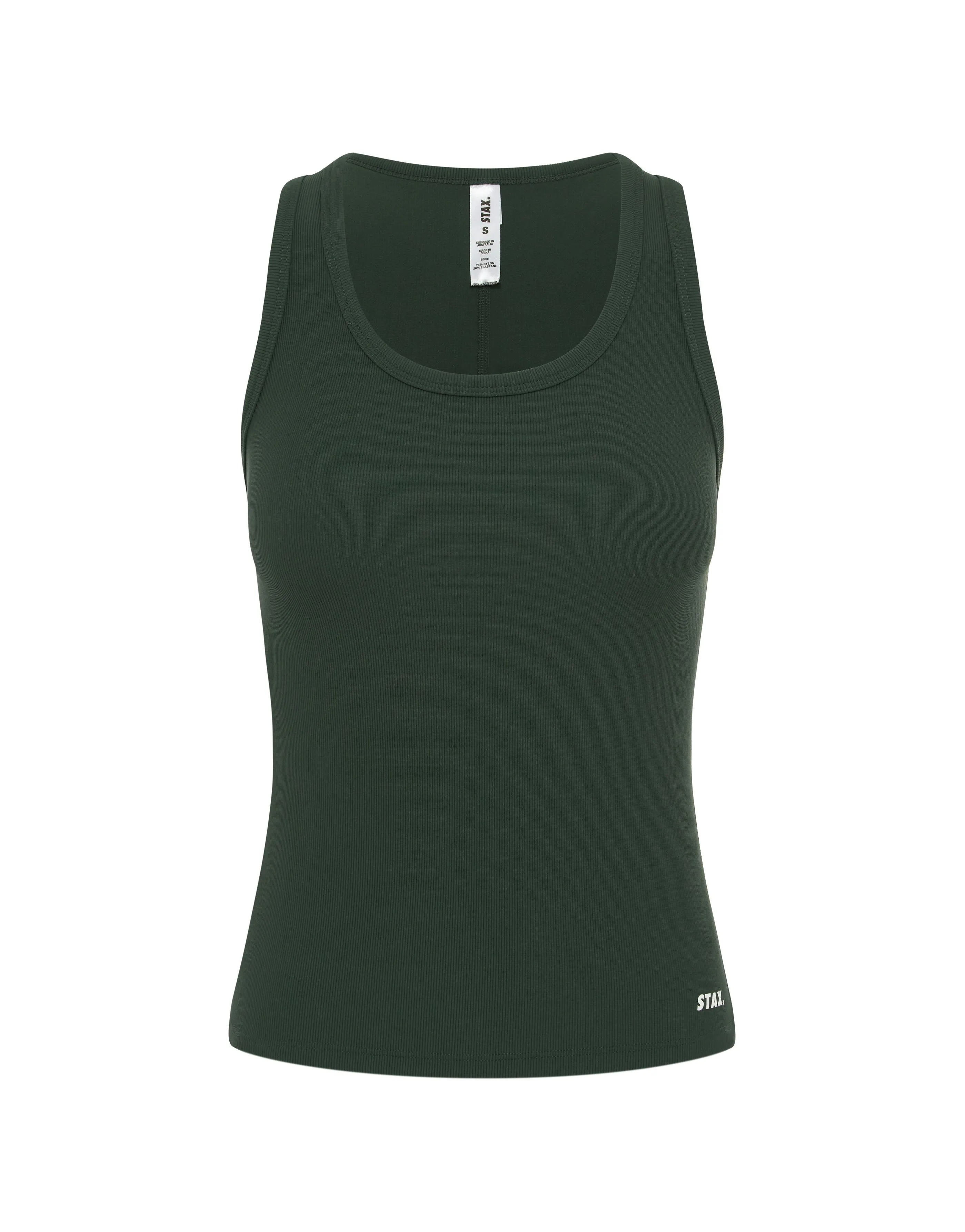 Active Rib Racer Singlet - Alpine