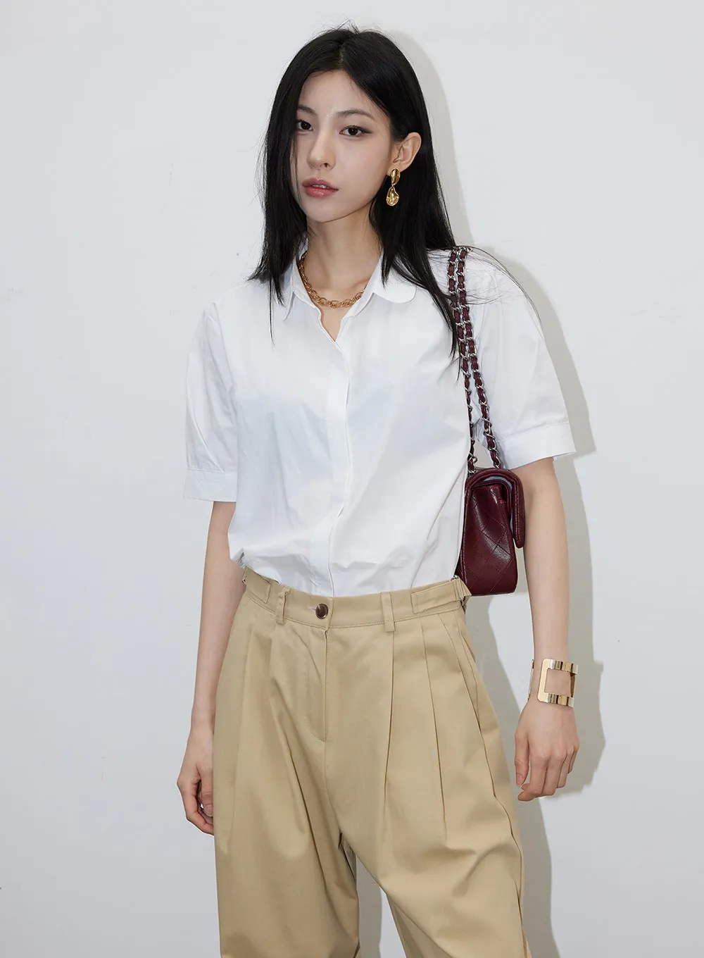 Chain Square Shoulder Bag IY326