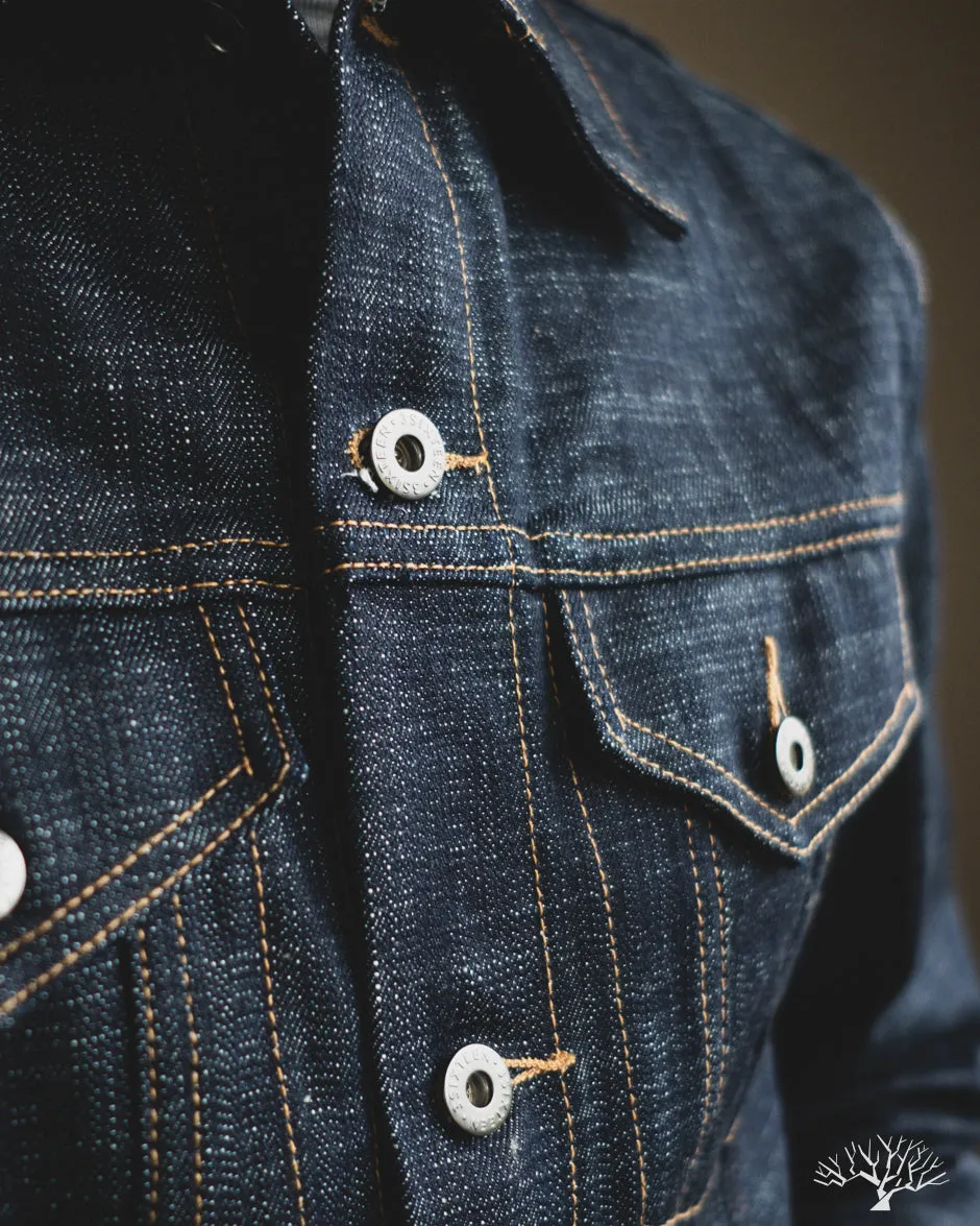DJ-102xn - Natural Indigo Type 3s Denim Jacket