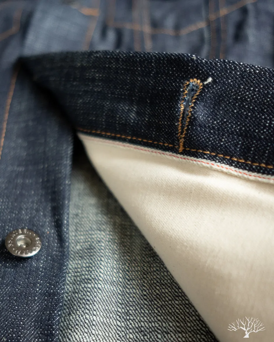 DJ-102xn - Natural Indigo Type 3s Denim Jacket