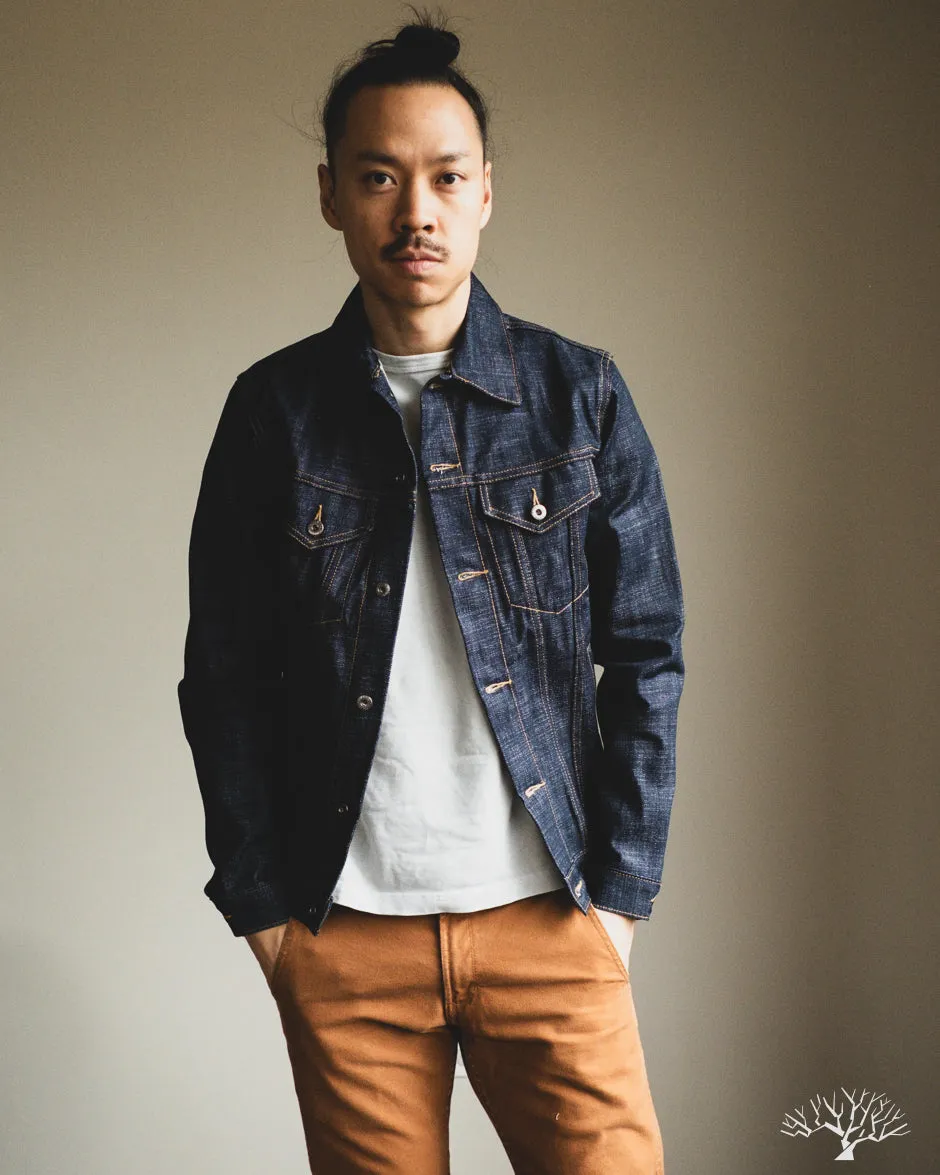 DJ-102xn - Natural Indigo Type 3s Denim Jacket