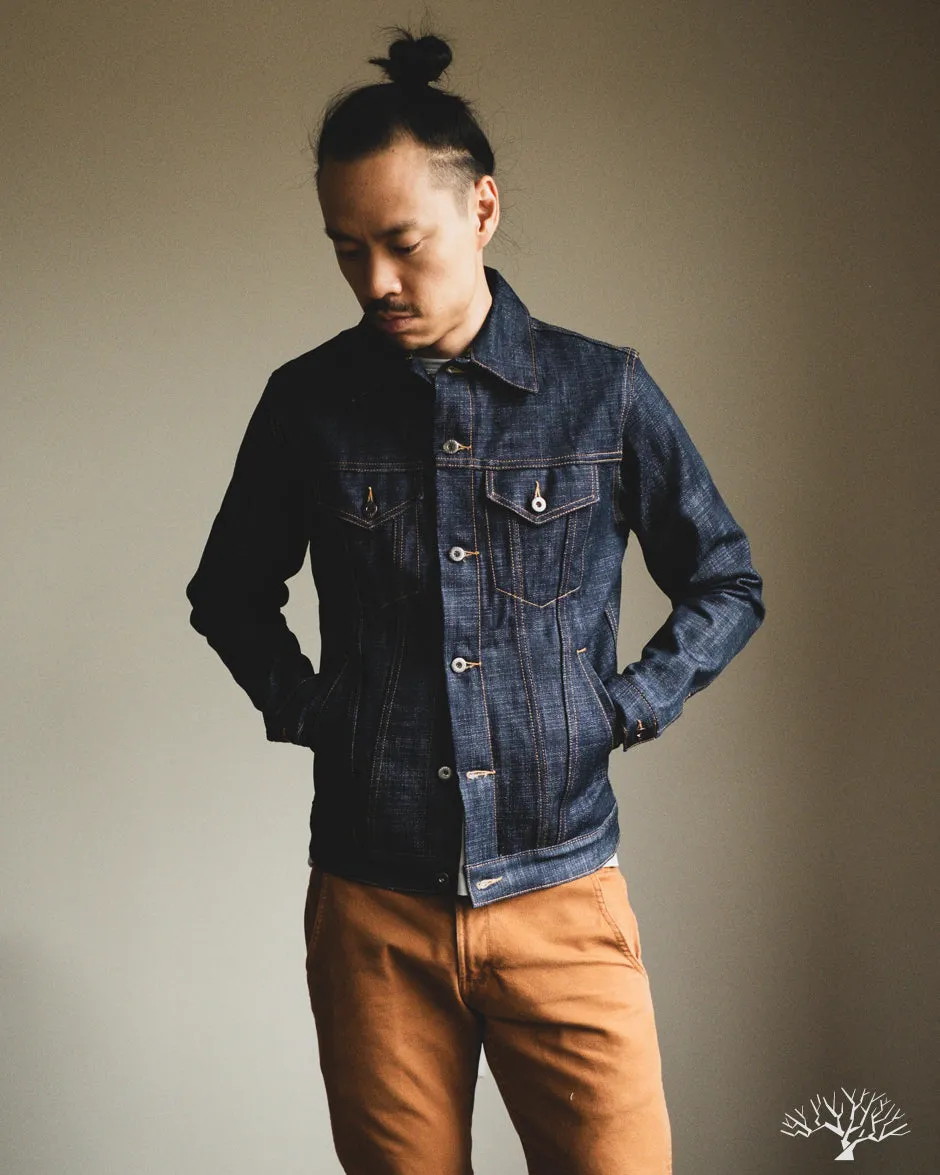DJ-102xn - Natural Indigo Type 3s Denim Jacket
