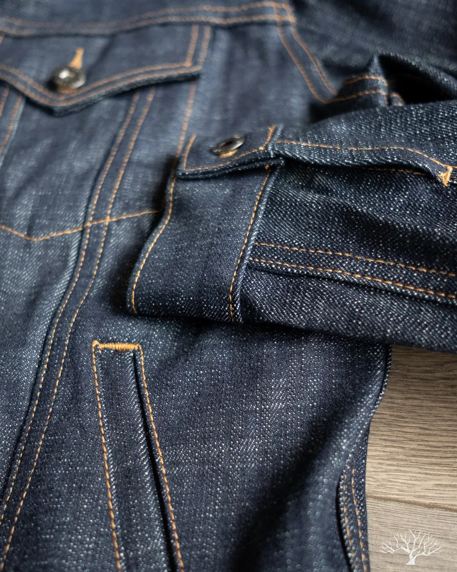 DJ-102xn - Natural Indigo Type 3s Denim Jacket