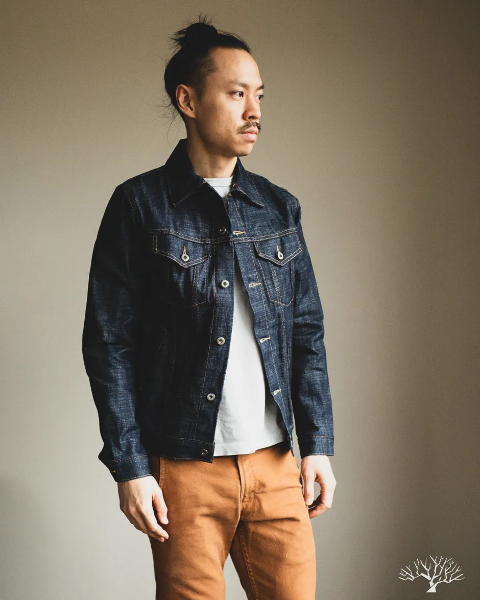 DJ-102xn - Natural Indigo Type 3s Denim Jacket