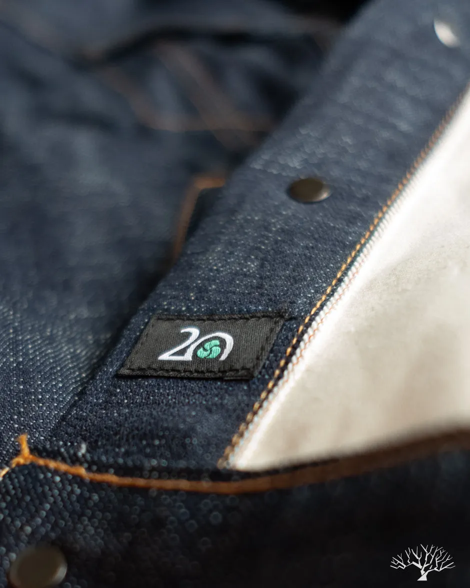DJ-102xn - Natural Indigo Type 3s Denim Jacket