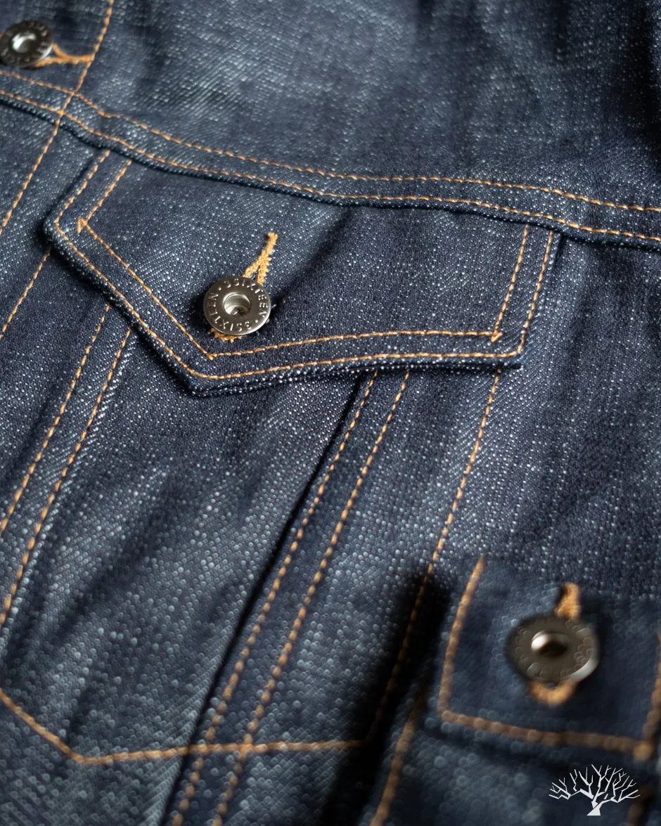 DJ-102xn - Natural Indigo Type 3s Denim Jacket