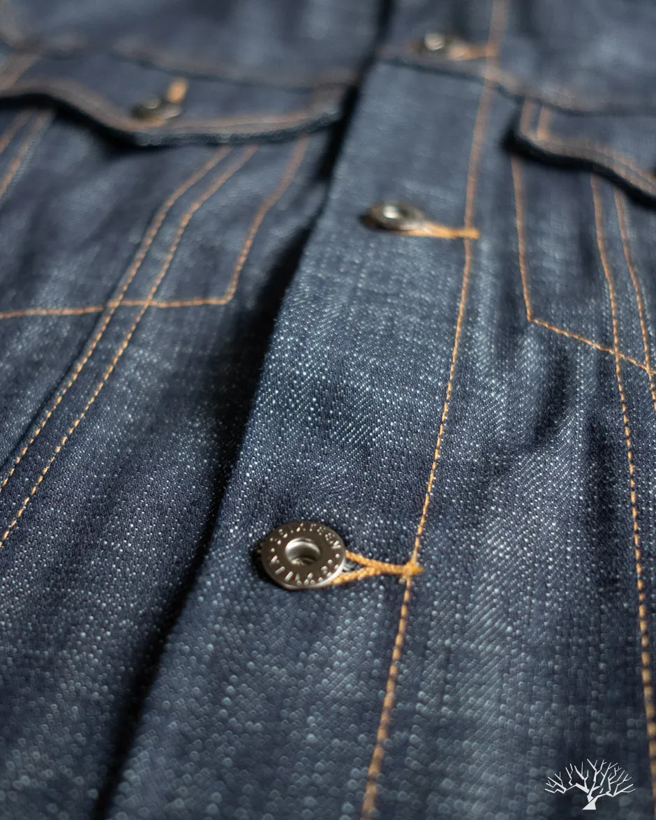 DJ-102xn - Natural Indigo Type 3s Denim Jacket