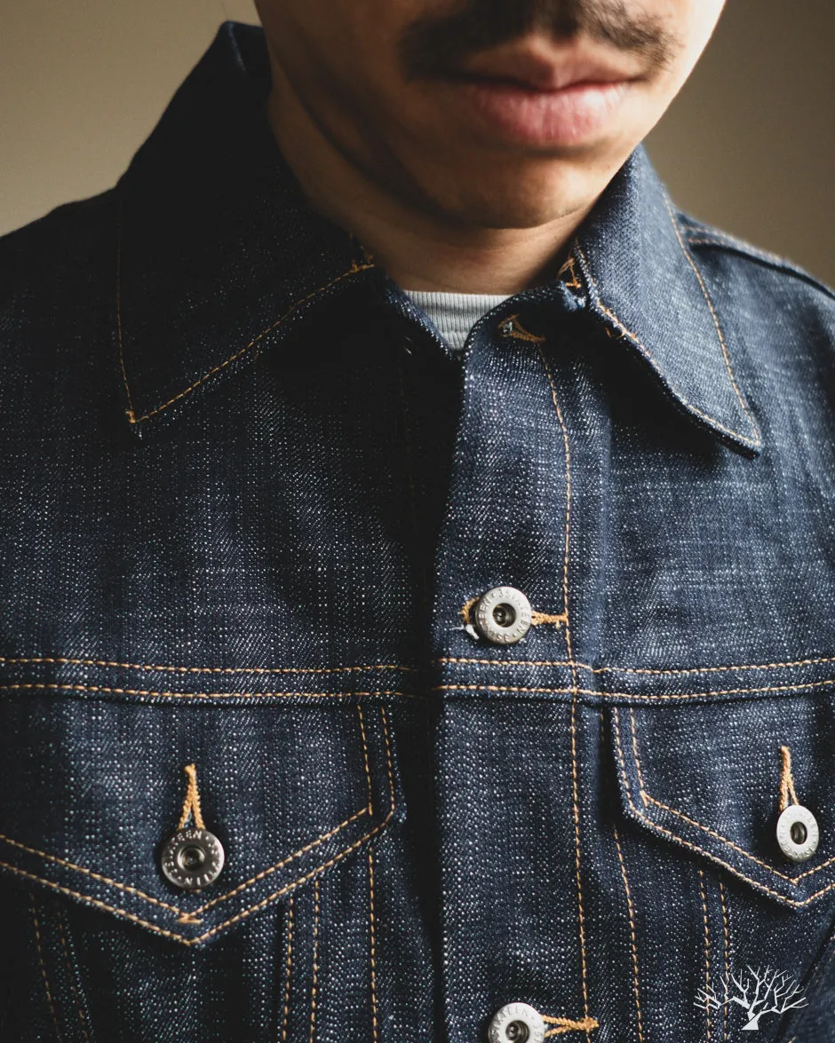 DJ-102xn - Natural Indigo Type 3s Denim Jacket