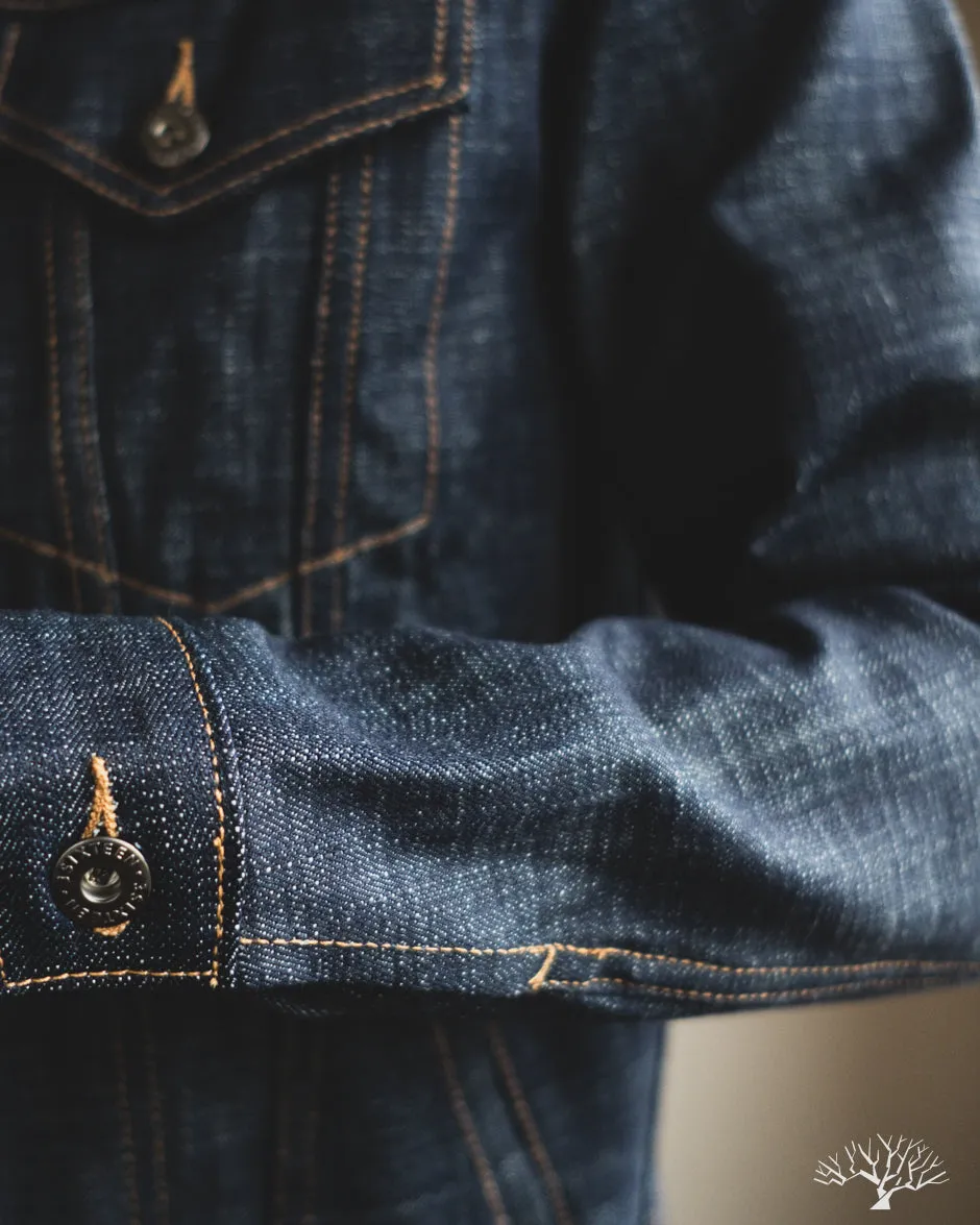 DJ-102xn - Natural Indigo Type 3s Denim Jacket