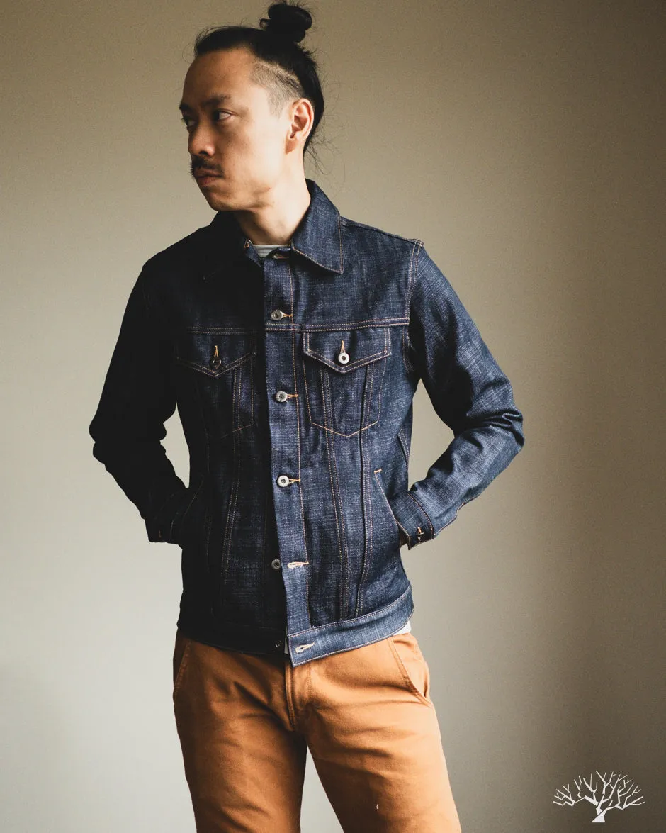 DJ-102xn - Natural Indigo Type 3s Denim Jacket