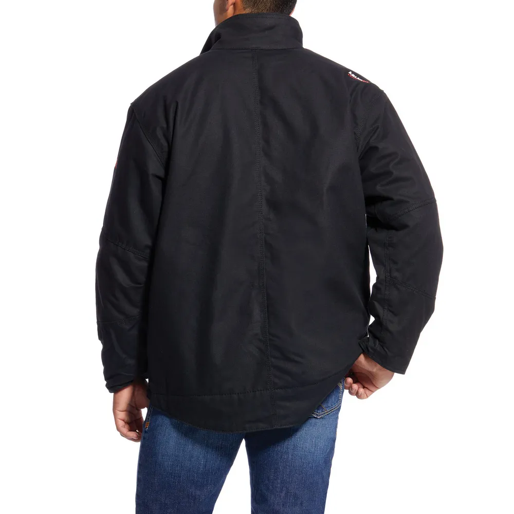 FR WORKHORSE INSULATED JACKET - 001-Black | Ariat 10024028