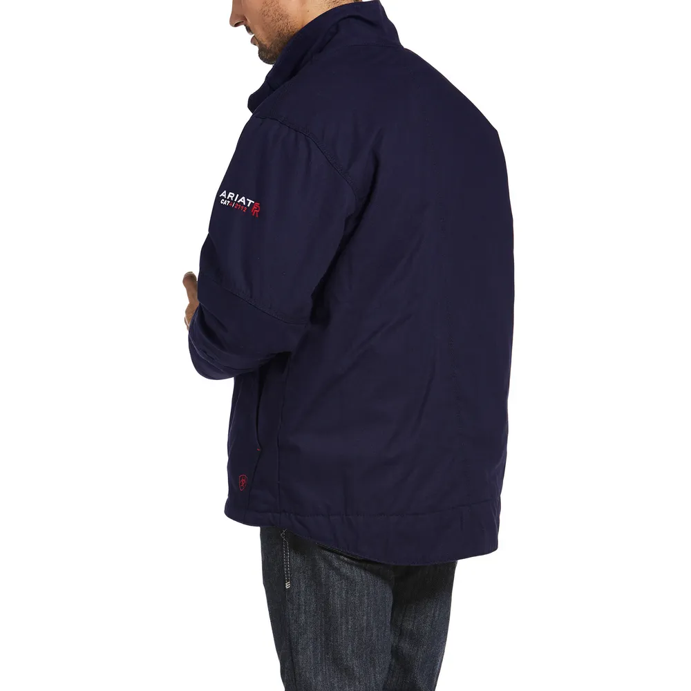 FR WORKHORSE INSULATED JACKET - 410-Navy | Ariat 10032956