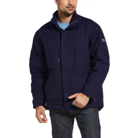 FR WORKHORSE INSULATED JACKET - 410-Navy | Ariat 10032956