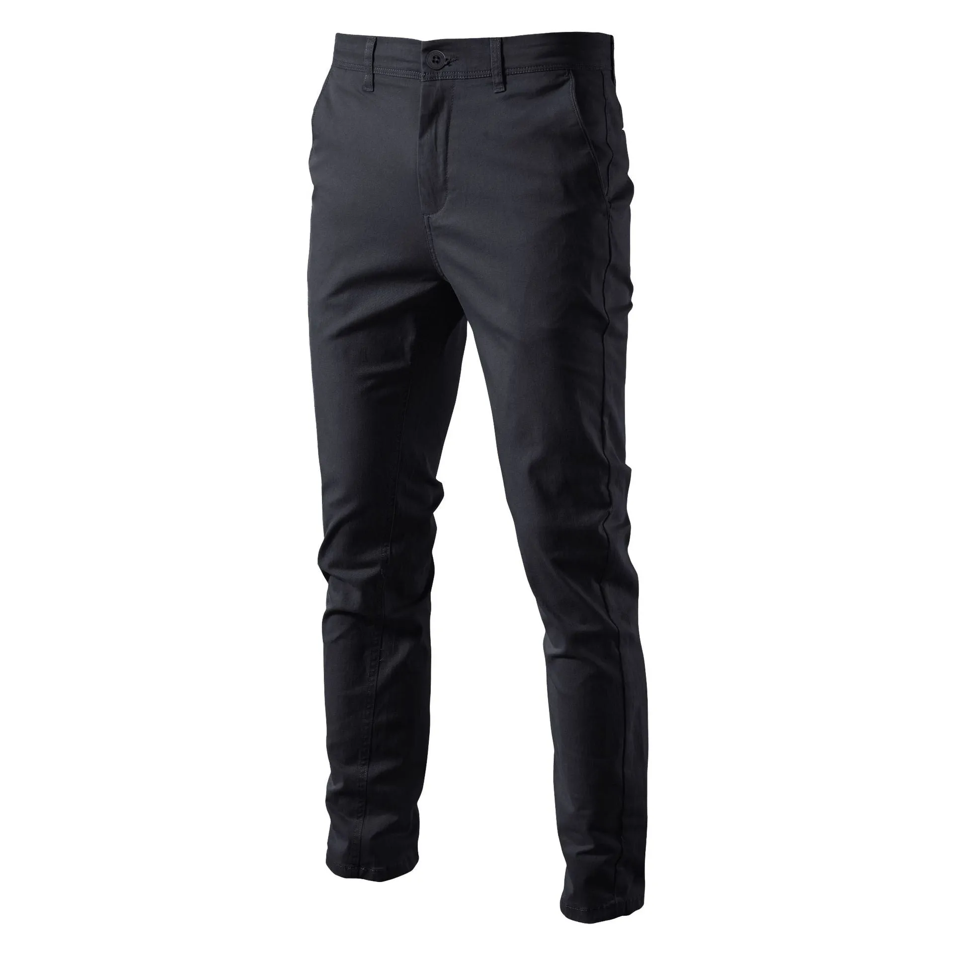 HULIANFU 2025 popular autumn and winter high-quality men's casual pants Popular trade breathable men's bottoms youth business versatile cotton trousers wholesale
