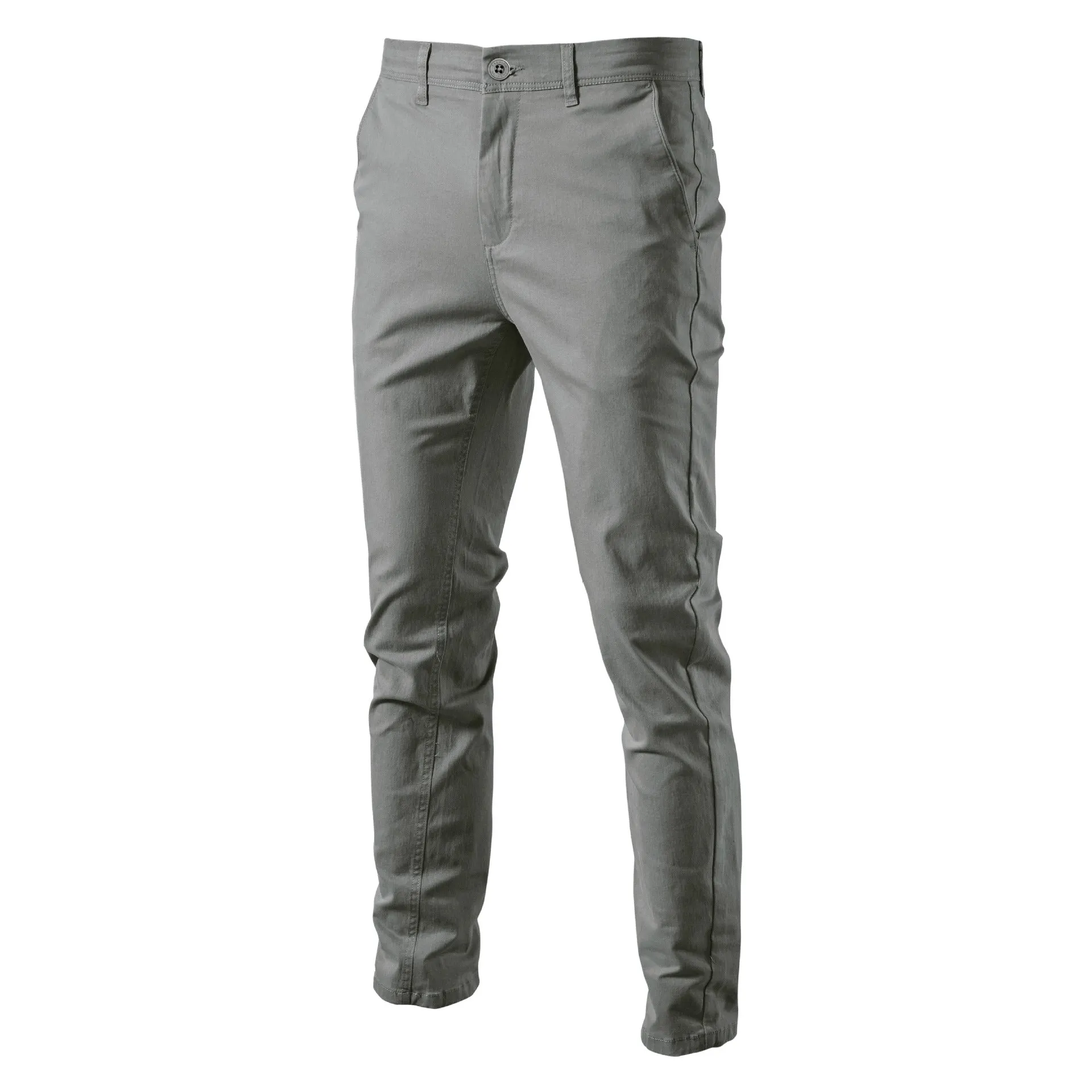 HULIANFU 2025 popular autumn and winter high-quality men's casual pants Popular trade breathable men's bottoms youth business versatile cotton trousers wholesale