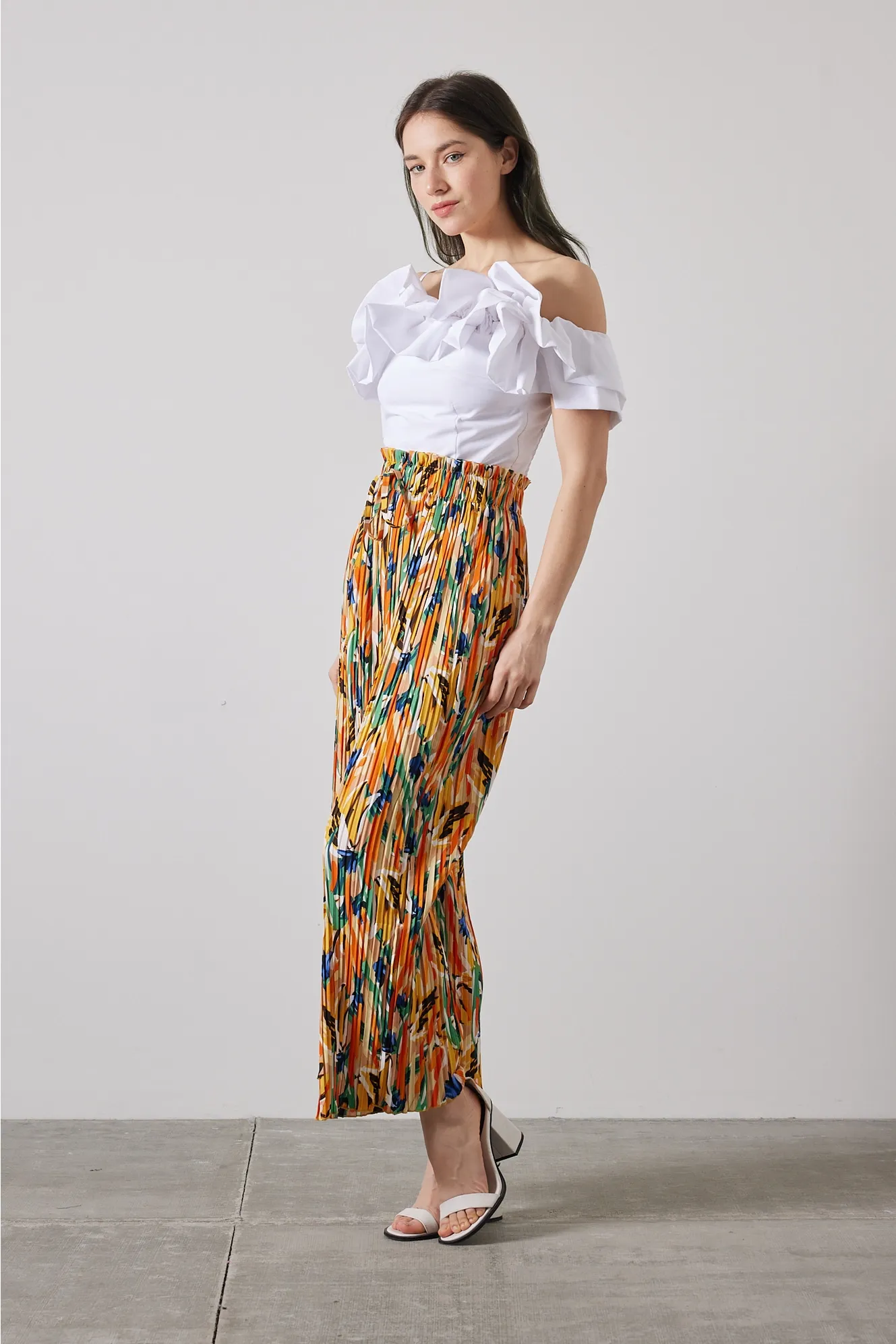 Isabella Ruffle Top