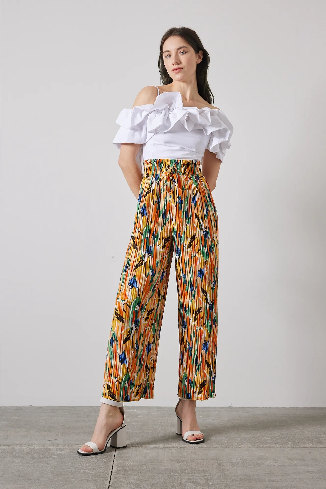 Isabella Ruffle Top