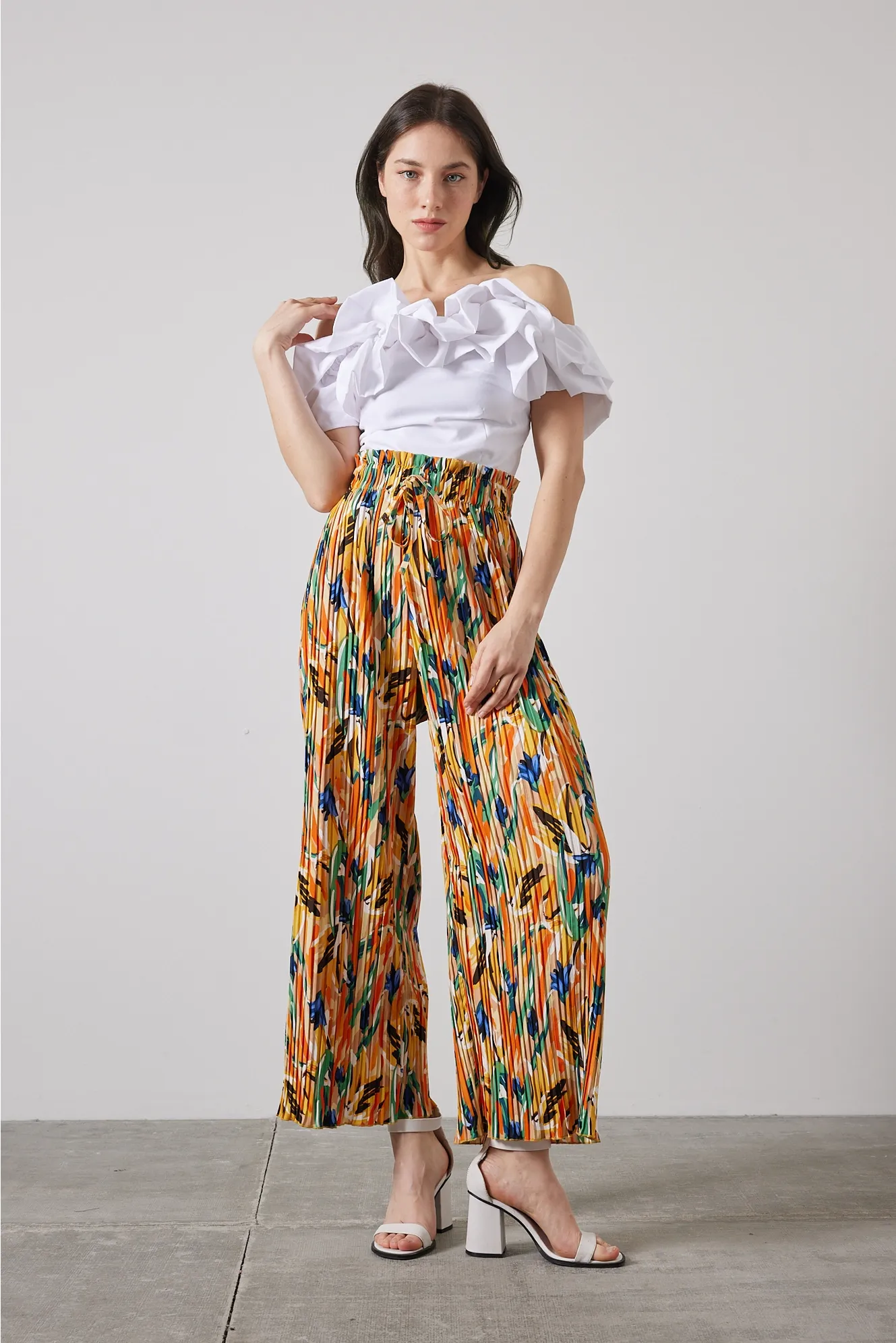 Isabella Ruffle Top