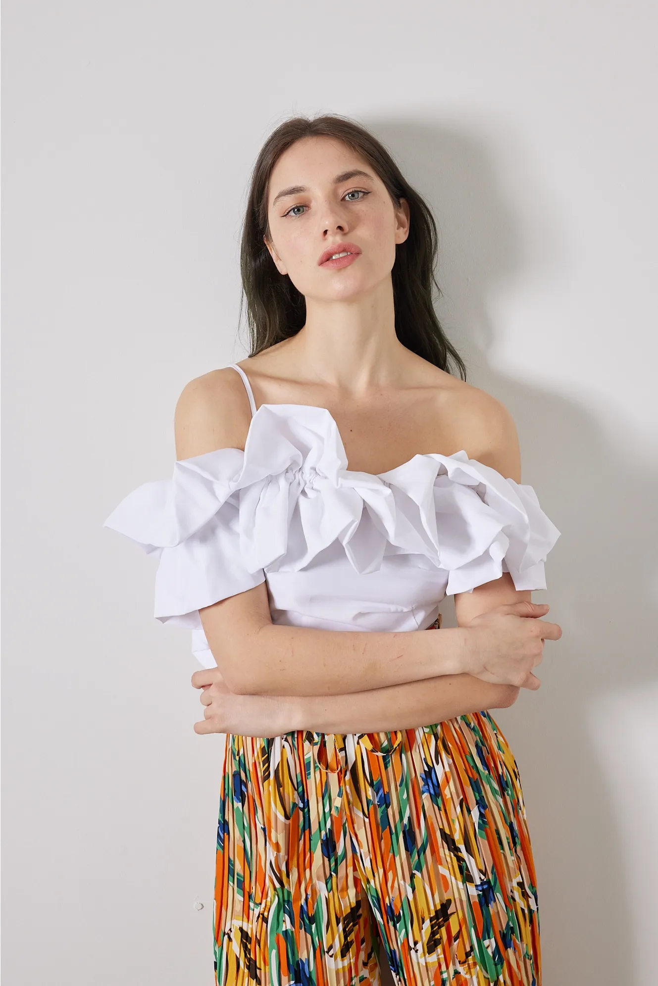 Isabella Ruffle Top