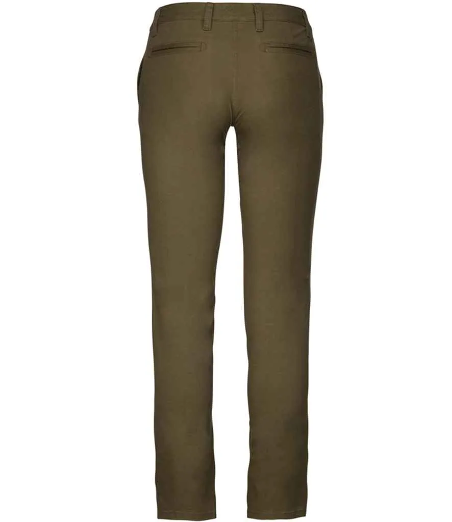 Kariban Ladies Chino Trousers | Light Khaki