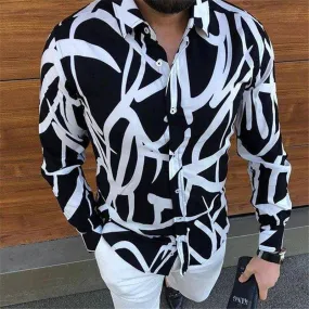 Men's Long-Sleeve Casual Shirt