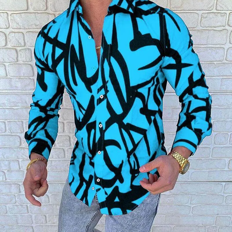 Men's Long-Sleeve Casual Shirt