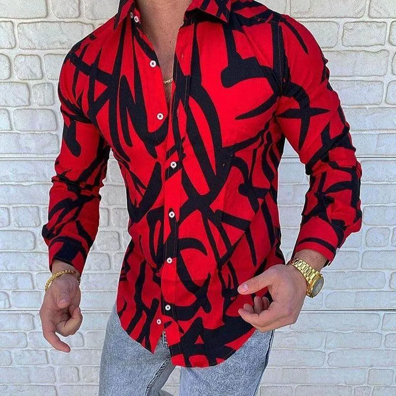 Men's Long-Sleeve Casual Shirt