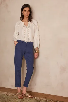 NALLA INK CHINO TROUSERS
