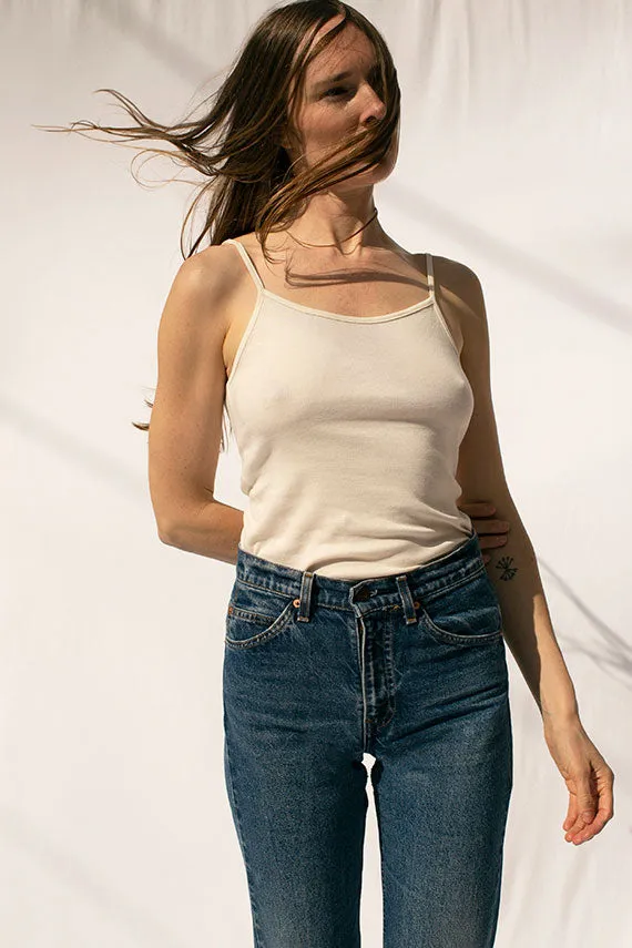 Off White Essential Strap Top