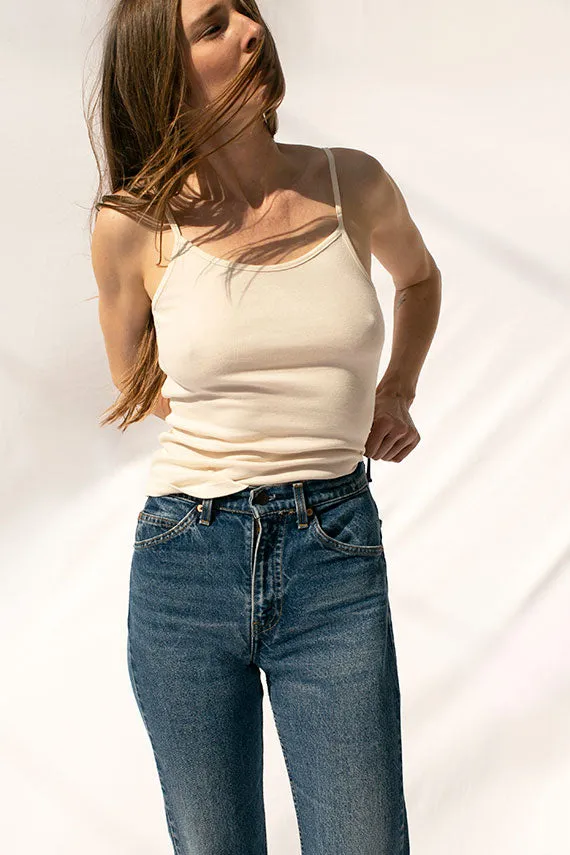 Off White Essential Strap Top