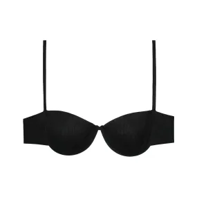 Pinstripe Atra Tailored Bra Top - Size 3