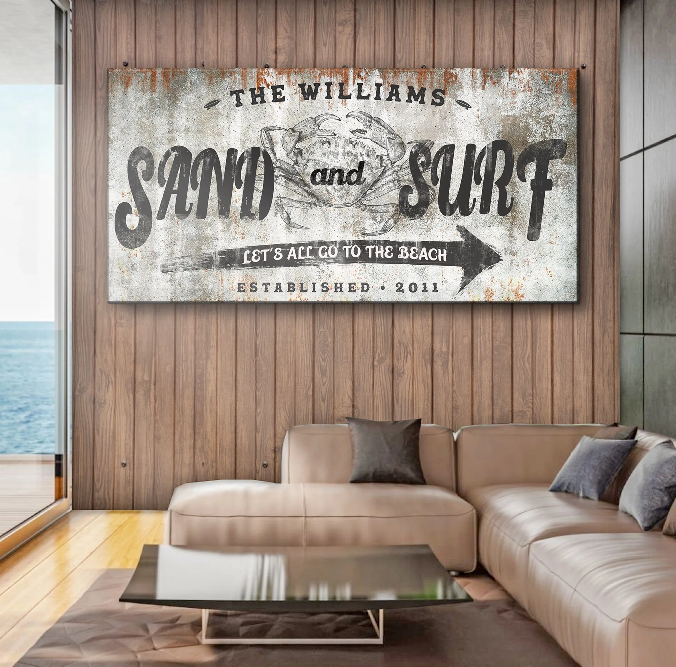 Sand And Surf Sign IV