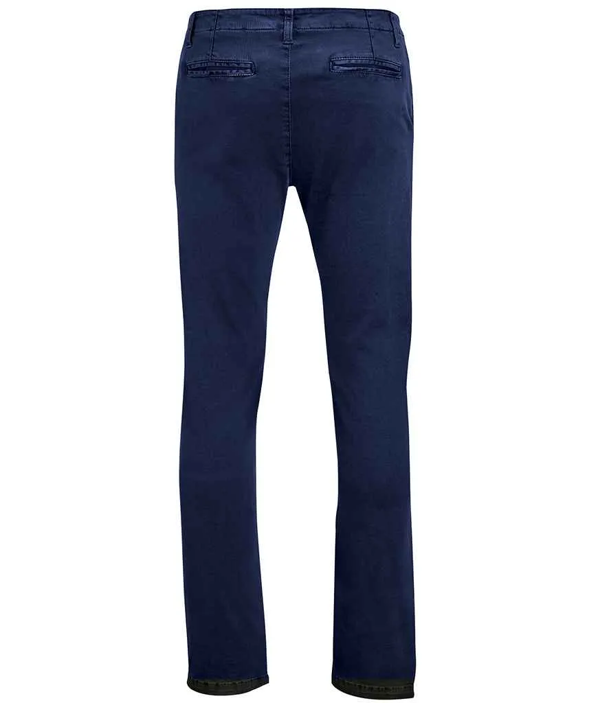 SOL'S Jules Chino Trousers | French Navy