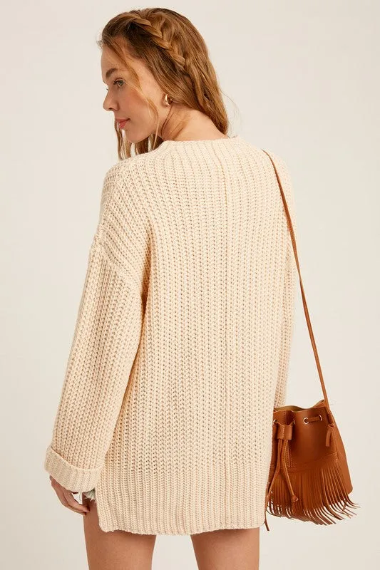 Tea Bell Sleeve Sweater