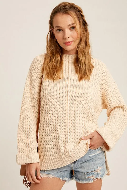 Tea Bell Sleeve Sweater