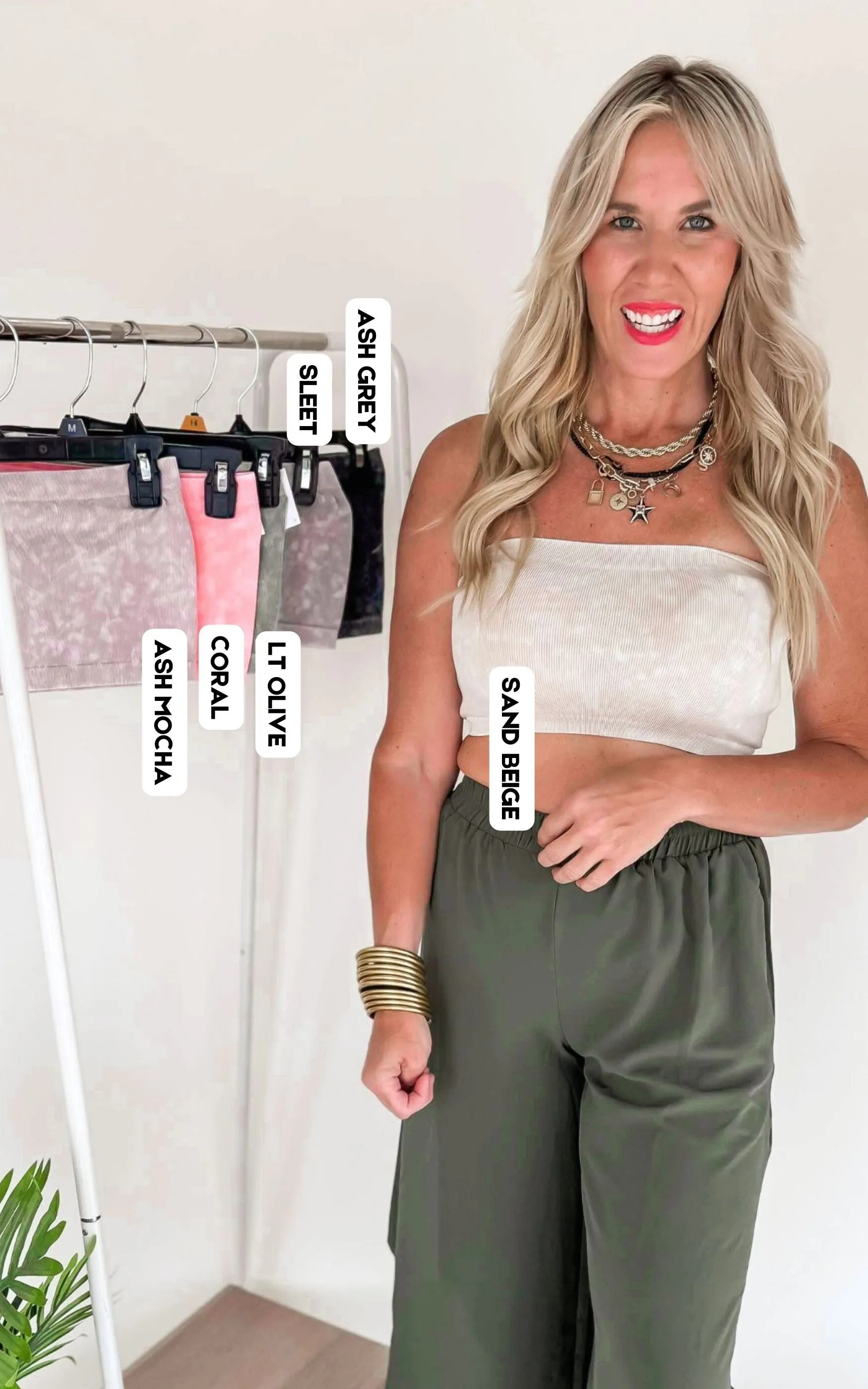 Washed Ribbed Tube Top *