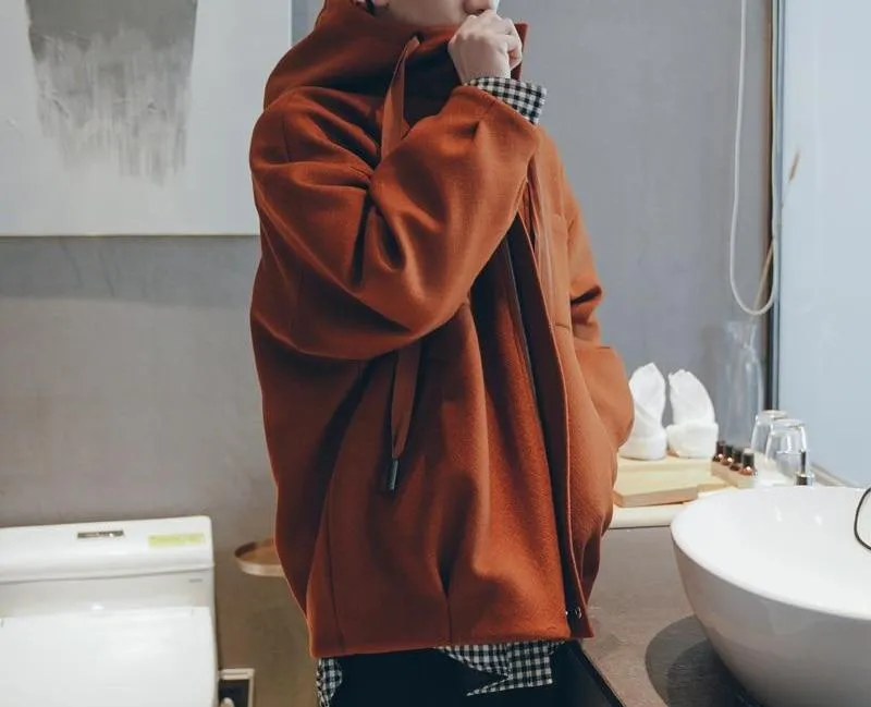 WOOLEN STREETWEAR BOMBER